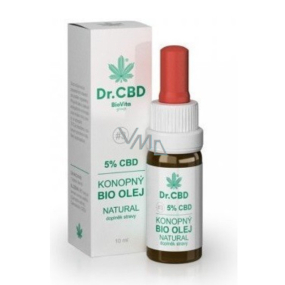 Dr. CBD 5% CBD Bio Hemp oil - Phoenix drops reduces fatigue, stress, muscle tension, contributes to the energy balance of the body 10 ml