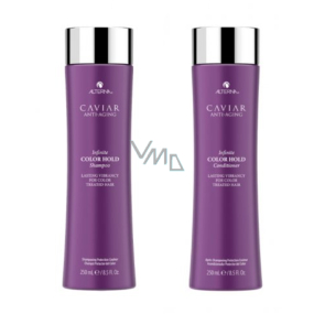 Alterna Caviar Infinite Color Hold shampoo for colored hair 250 ml + hair conditioner 250 ml, cosmetic set