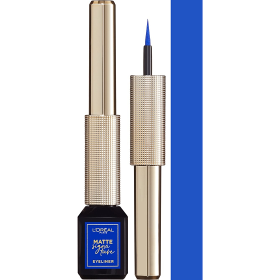 Loreal Paris Matte Signature Eyeliner liquid eyeliner 02 Blue Signature 3 ml