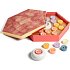 Yankee Candle The Last Paradise tea candle 18 pieces + glass candlestick 1 piece, gift set
