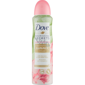 dove nourishing secrets limited edition refreshing summer ritual aloe vera rose water antiperspirant deodorant spray with 48 hour effect for women 150 ml vmd parfumerie drogerie