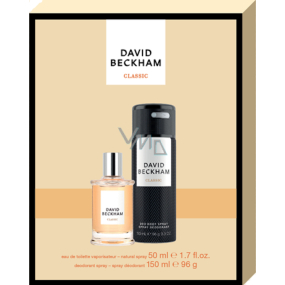 David Beckham Classic eau de toilette 40 ml + deodorant spray 150 ml, gift set for men