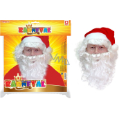 Rappa Mikuláš Wig with beard for adults 1 piece