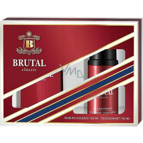 La Rive Brutal Classic aftershave 100 ml + deodorant spray 150 ml, gift set for men