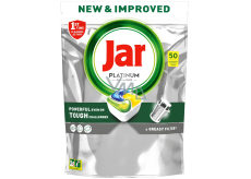 Jar Platinum All in One Lemon Dishwasher Capsules 50 pcs