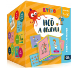 Albi Quiz Throw and Discover Textile Activity Cube, ages 4 - 10 years