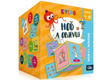 Albi Quiz Throw and Discover Textile Activity Cube, ages 4 - 10 years