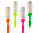 Diva & Nice Fluo Thermo ceramic round hair brush 35 mm different colours