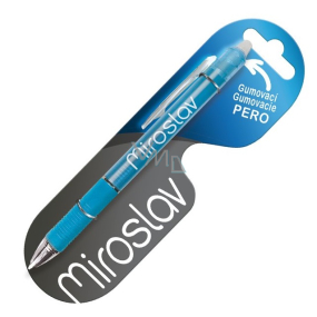 Nekupto Rubber pen with Miroslav name