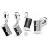 Sterling silver 925 Handbag writing bag, bracelet pendant, interests