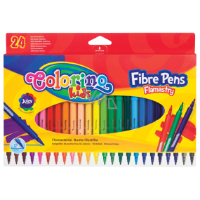 Colorino Standard markers thin 24 colours