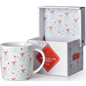 Emocio Christmas ceramic Mistletoe Magic mug in box 380 ml