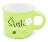 Nekupto Gift Mini Mug For Luck, Which Belongs Only to You 100 ml