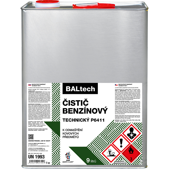 BALTECH technical gasoline cleaner P6411, 9 l