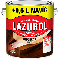 Lazurol Topdecor S1035 thin-layer wood stain T023 teak, 2.5 + 0.5 l