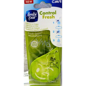 Ambi Pur Car Control Fresh Odor Neutralizing hanging air freshener 7 ml