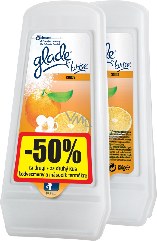 Glade Citrus gel air freshener 2 x 150 g VMD parfumerie drogerie