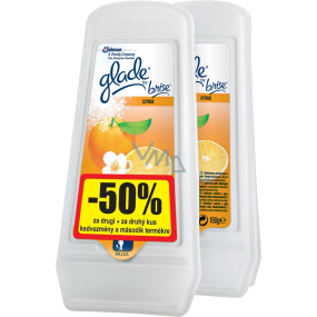 Glade Citrus gel air freshener 2 x 150 g