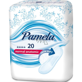 Pamela Normal Anatomic Satin Soft sanitary towels 20 pieces