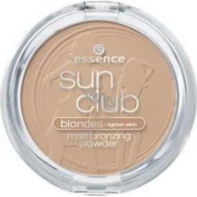 Essence Sun Club Blondes matt bronze powder 01 Natural 15 g