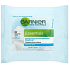 Garnier Skin Naturals Essentials Facial Wipes with Soothing Plant Extracts 25 pieces