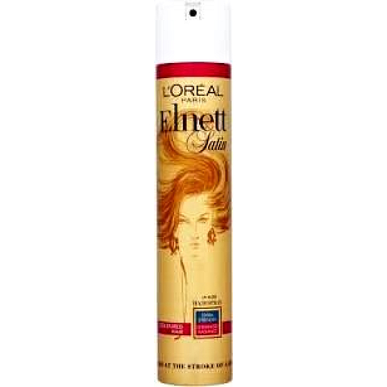 Loreal Paris Styling Elnett Satin hairspray for colored hair strong fixation 300 ml