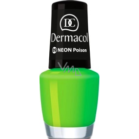 Dermacol Neon Polish Neon Nail Polish 09 Neon Poison 5 ml