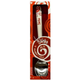 Nekupto Twister Spoon named Šárka red 16 cm