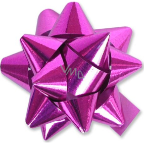 Nekupto Starfish large metal pink 8 cm