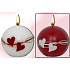 Lima Valentine's scented candle red ball 60 mm 1 piece