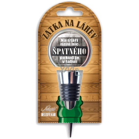 Nekupto Stainless steel wine stopper There is nothing wrong with old age when it is in a bottle