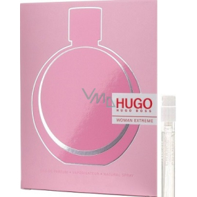 DÁREK Hugo Boss Hugo Woman Extreme parfémovaná voda 1,5 ml s rozprašovačem, Vialka