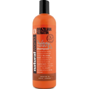 Natural World Brazilian Keratin Smoothing Therapy Hair Shampoo 500 ml