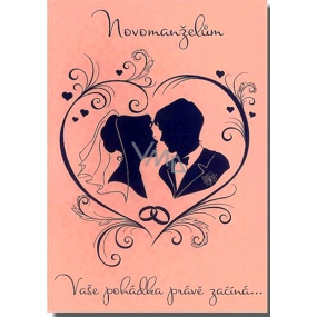 Albi Playing card in the cover For the wedding Love has me, I have a wall Helena Vondráčková 14.8 x 21 cm