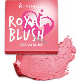 Rimmel London Royal Blush Cream Blush 002 Majestic Pink 3.5 g