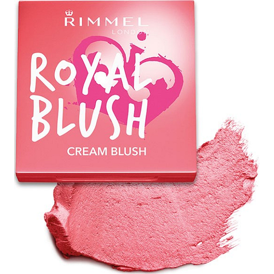 Rimmel London Royal Blush Cream Blush 002 Majestic Pink 3.5 g
