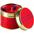 Bomb Cosmetics Pink rhubarb and blackberry Scented natural, handmade candle in a tin can burns for up to 35 hours