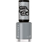 Rimmel London 60 Seconds Chameleon Color by Rita Ora nail polish 807 My Gray 8 ml