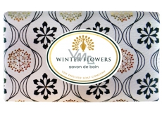 English Soap Vintage Zimní květy Přírodní parfémované mýdlo s bambuckým máslem 200g
