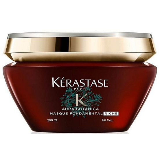 Kérastase Aura Botanica Masque Fondamental Riche nourishing mask without silicones for dry hair 200 ml