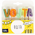 Albi Cake candles name - Vojta, 2.5 cm