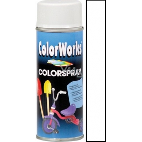Color Works Colorspray 918531 white mat alkyd lacquer 400 ml