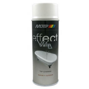 Motip Effect Enamel varnish for improving the appearance and repair of ceramics and enamel bases white spray 400 ml