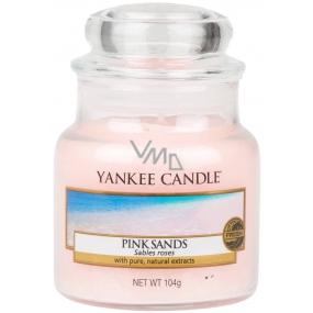 Yankee Candle Pink Sands - Pink Sands scented candle Classic small glass 104 g