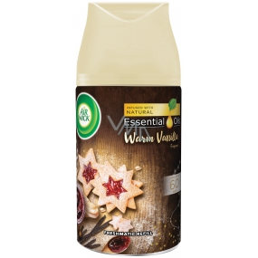 Air Wick FreshMatic Essential Oils Warm Vanilla - Automatic Freshener Fragrance Refill 250 ml