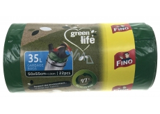 Fino Green Life Basket bag 35 l 50 x 55 cm 22 pieces