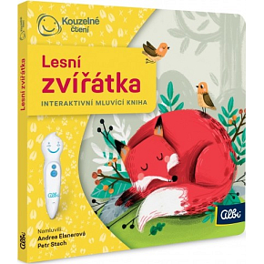 Albi Magic Reading Interactive Mini Book Forest Animals, age 2+