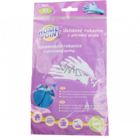 Home Point Suede cleaning rubber gloves made of natural rubber M