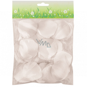 Petals textile white 5 cm 100 pieces