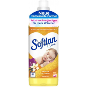Softlan Vanille & Orchidee fresh scented fabric softener 40 doses 1 l